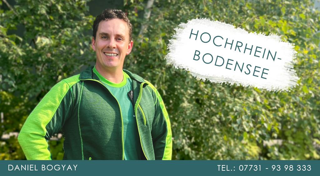 Ansprechpartner des Gartenzauberwerks Hochrhein-Bodensee Daniel Bogyay